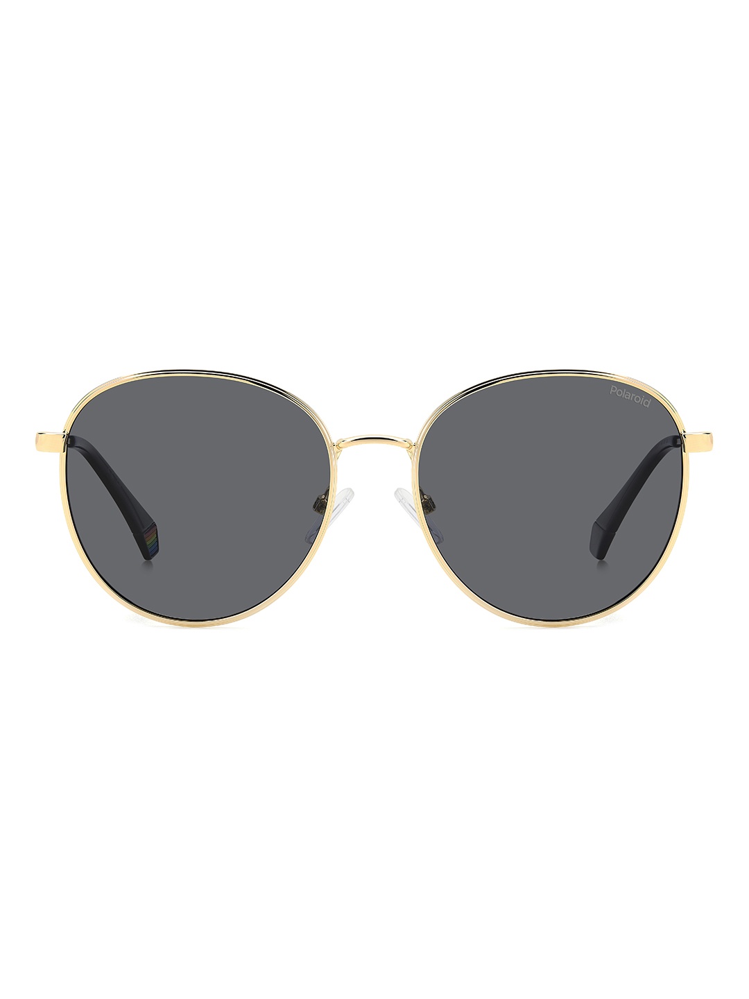

Polaroid Unisex Oval Sunglasses with UV Protected Lens 2067052F756M9, Grey