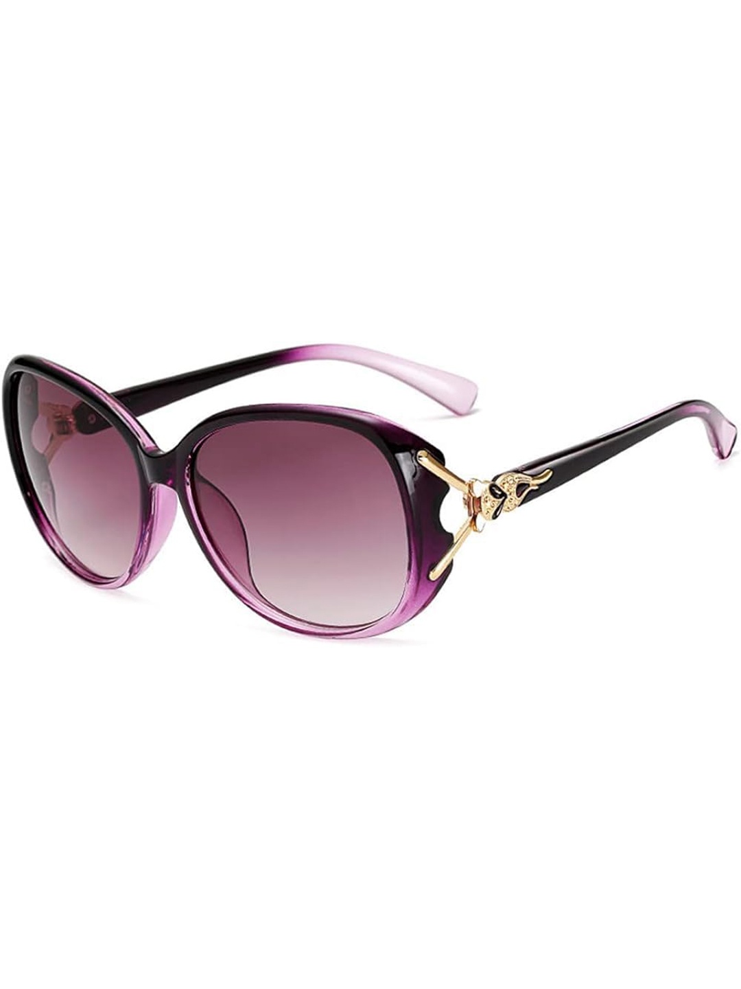 

DressBerry Women Wayfarer Sunglasses with UV Protected Lens Fox ladies, Purple