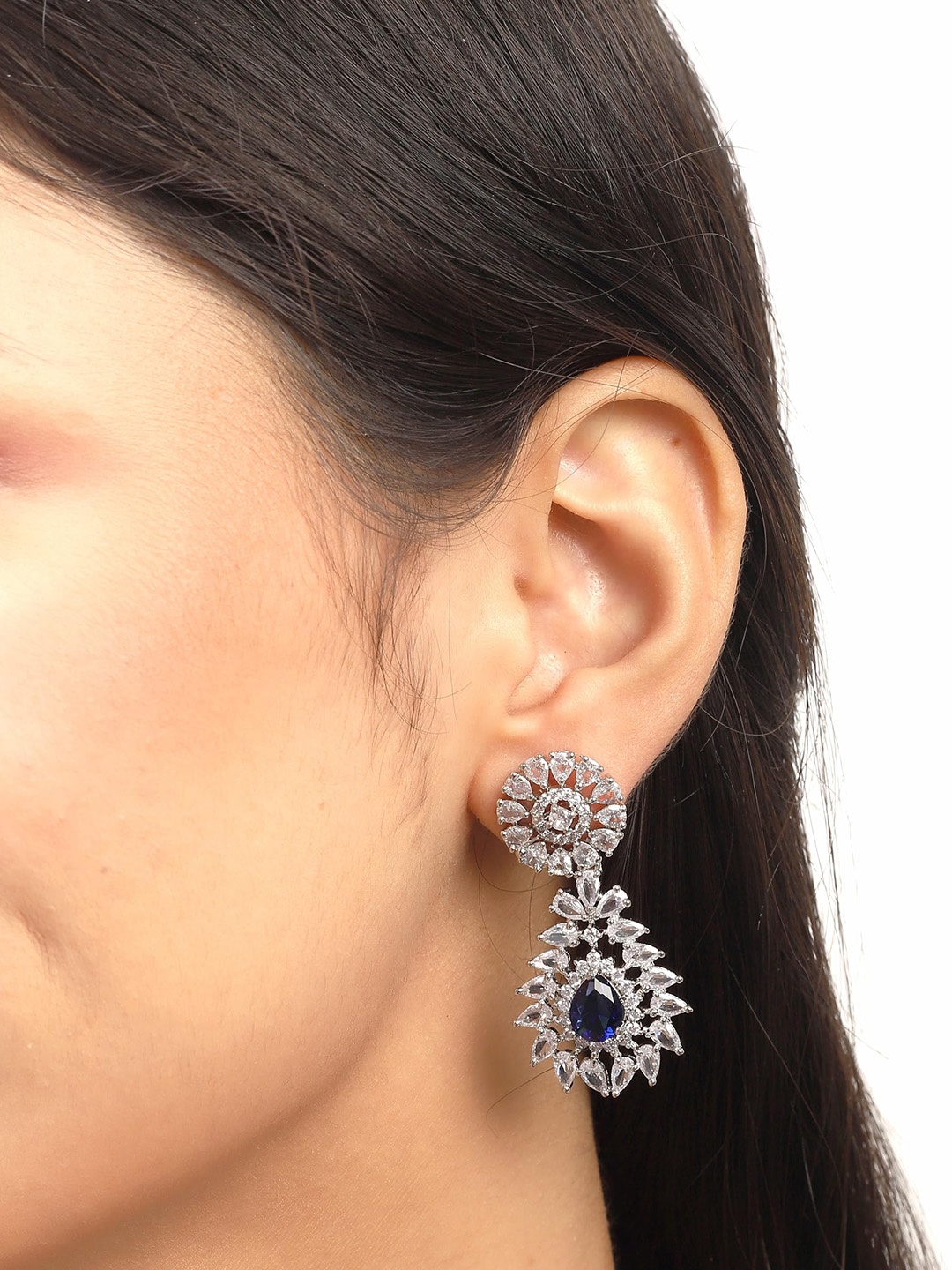 

Styled Diva Contemporary Drop Earrings, Multi