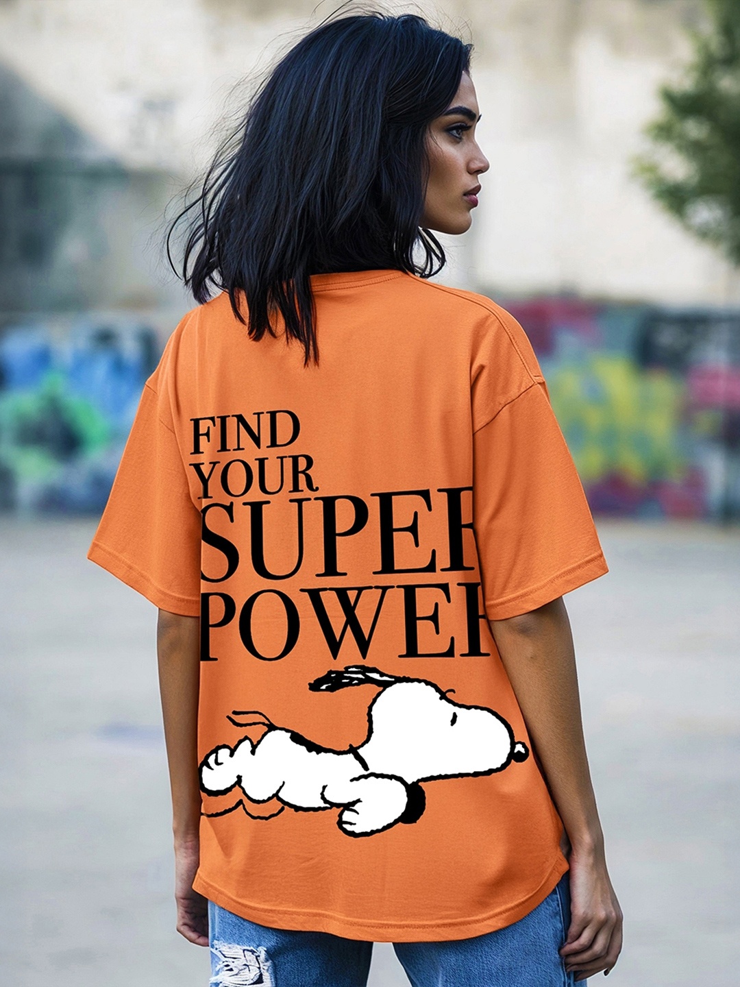 

Bewakoof Women Printed T-shirt, Orange