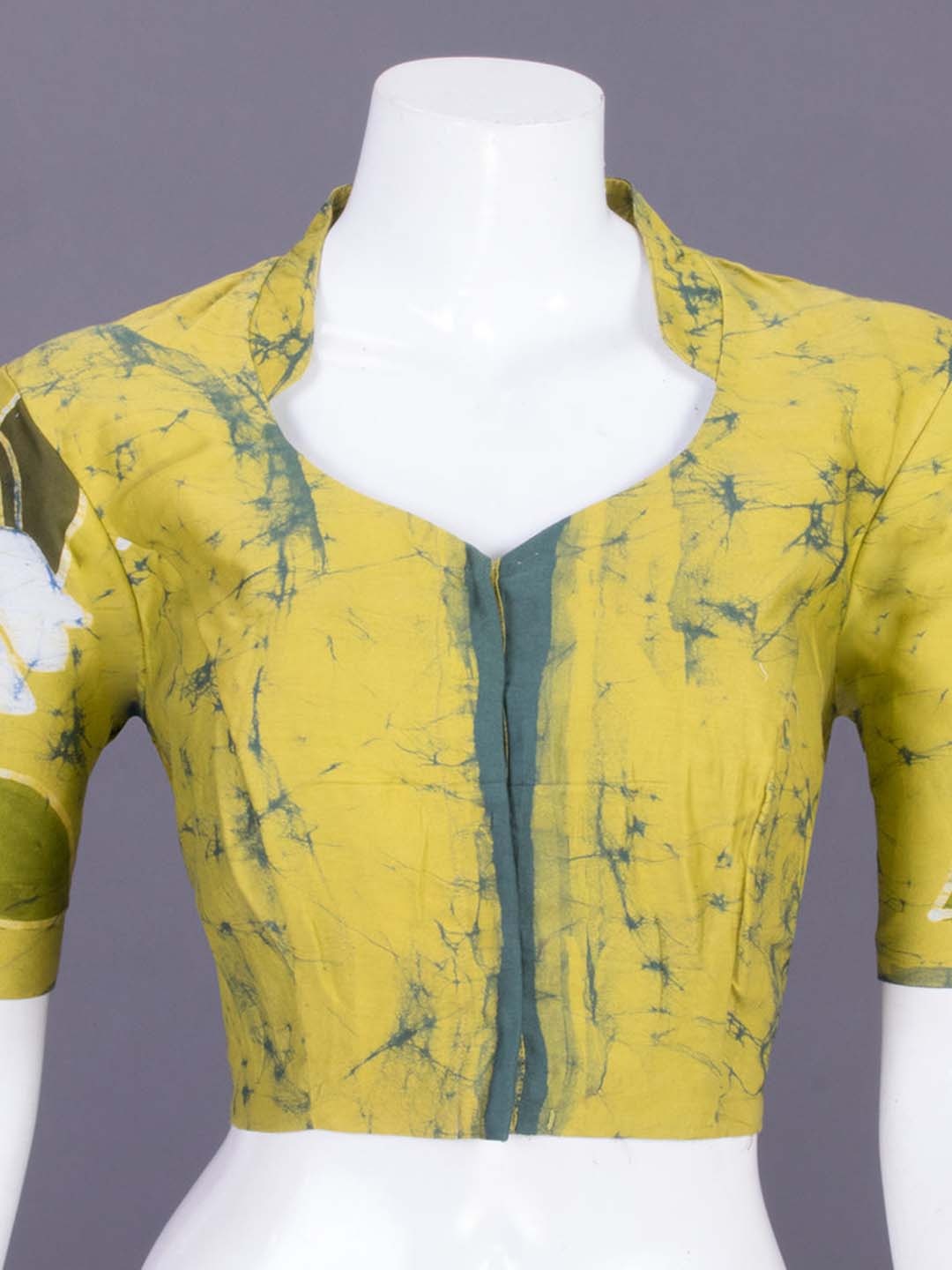 

Avishya Women Pure Cotton Printed Saree Blouse, Yellow