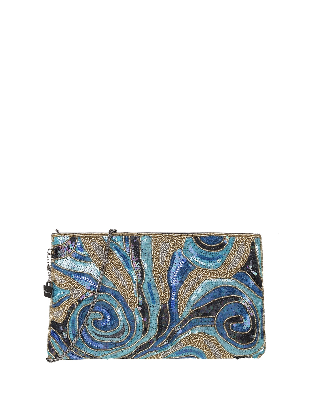 

Cheemo Embellished Swagger Sling Bag, Black