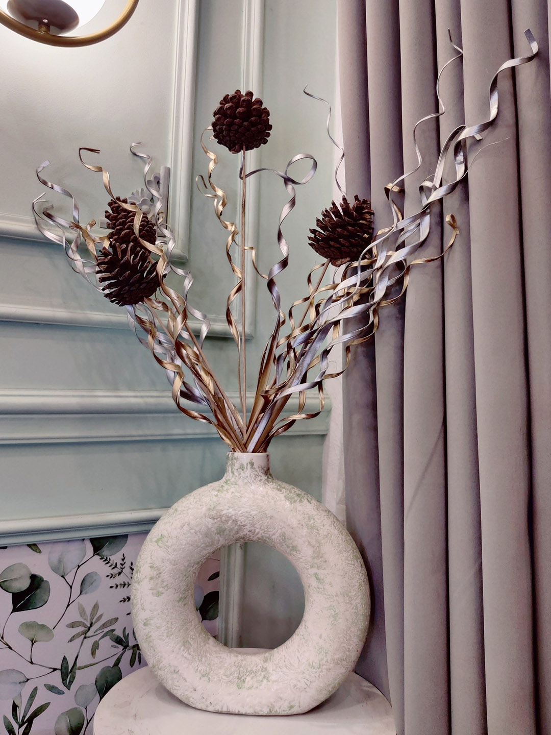 

Myntra Elegant Homes Brown 1 Bunch Solanum Artificial Flower