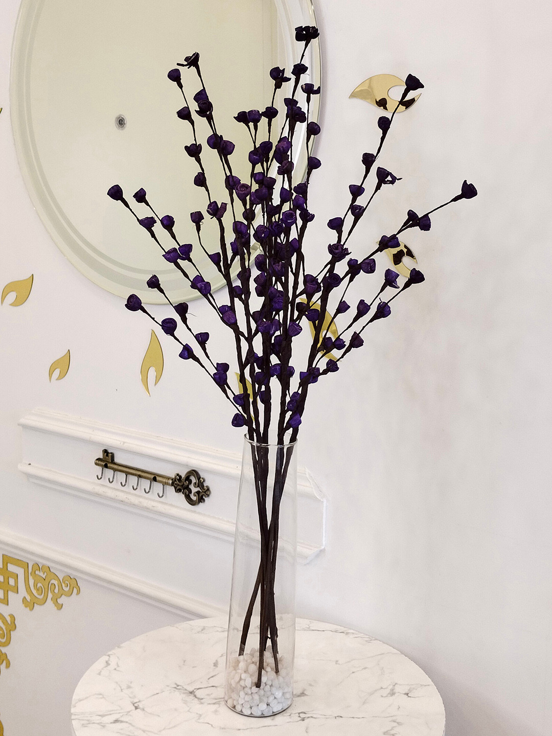 

Myntra Elegant Homes Unisex Violet Artificial Flowers and Plants