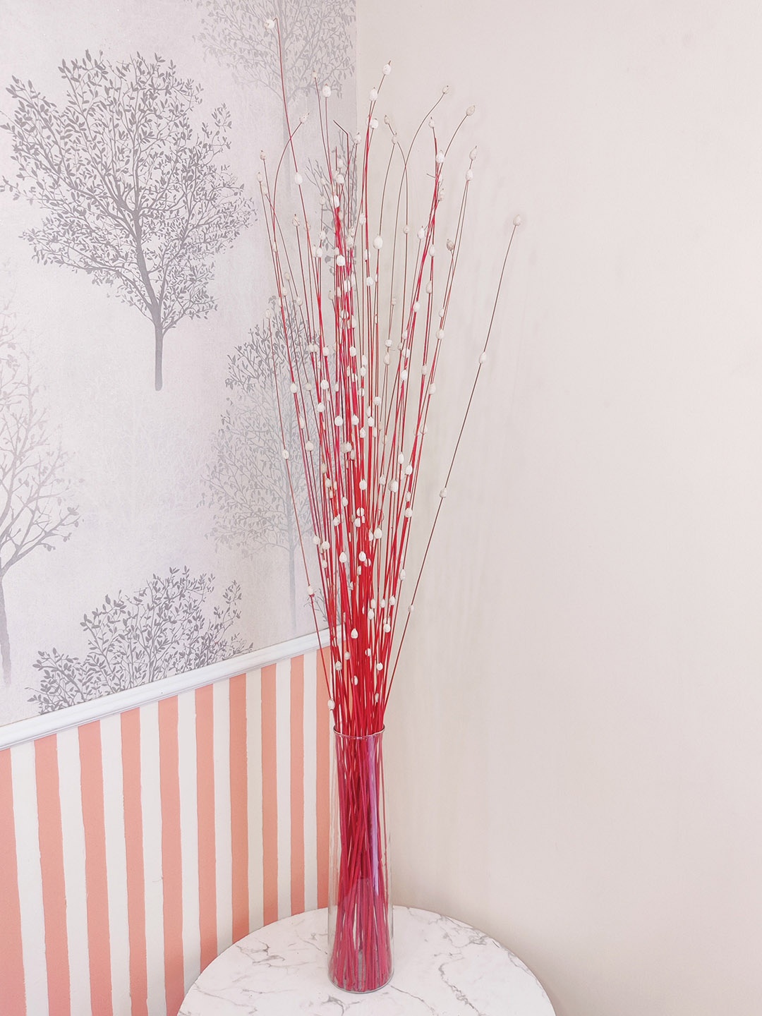 

Myntra Elegant Homes White 1 Bunch Blossom Bamboo Artificial Flower