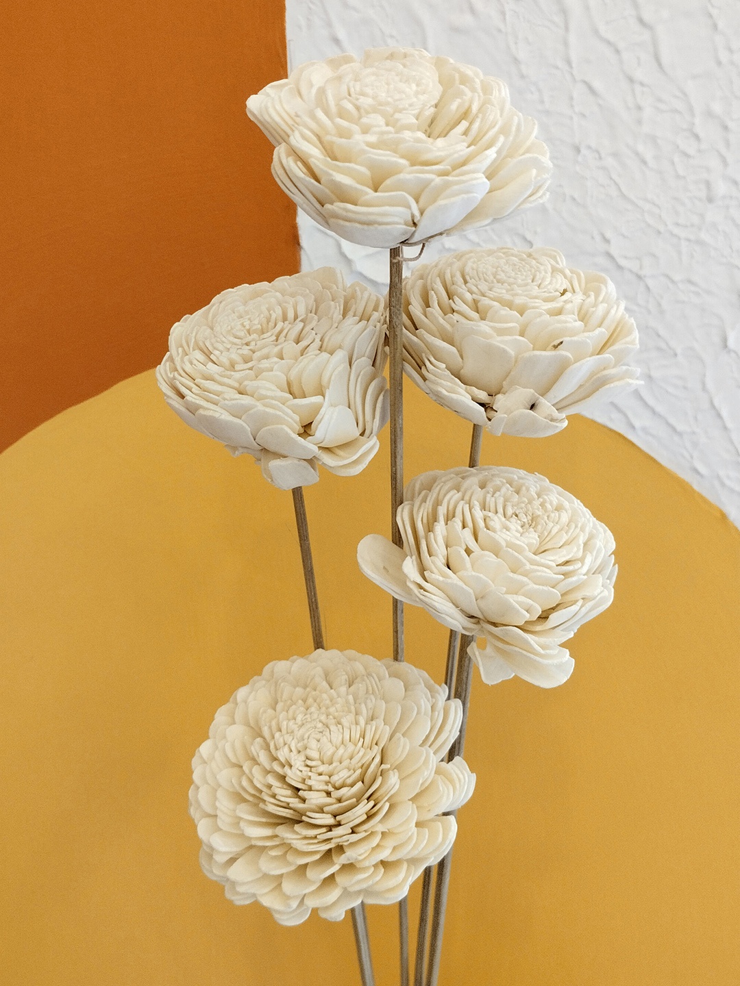

Myntra Elegant Homes Beige 1 Bunch Magnolia Artificial Flower