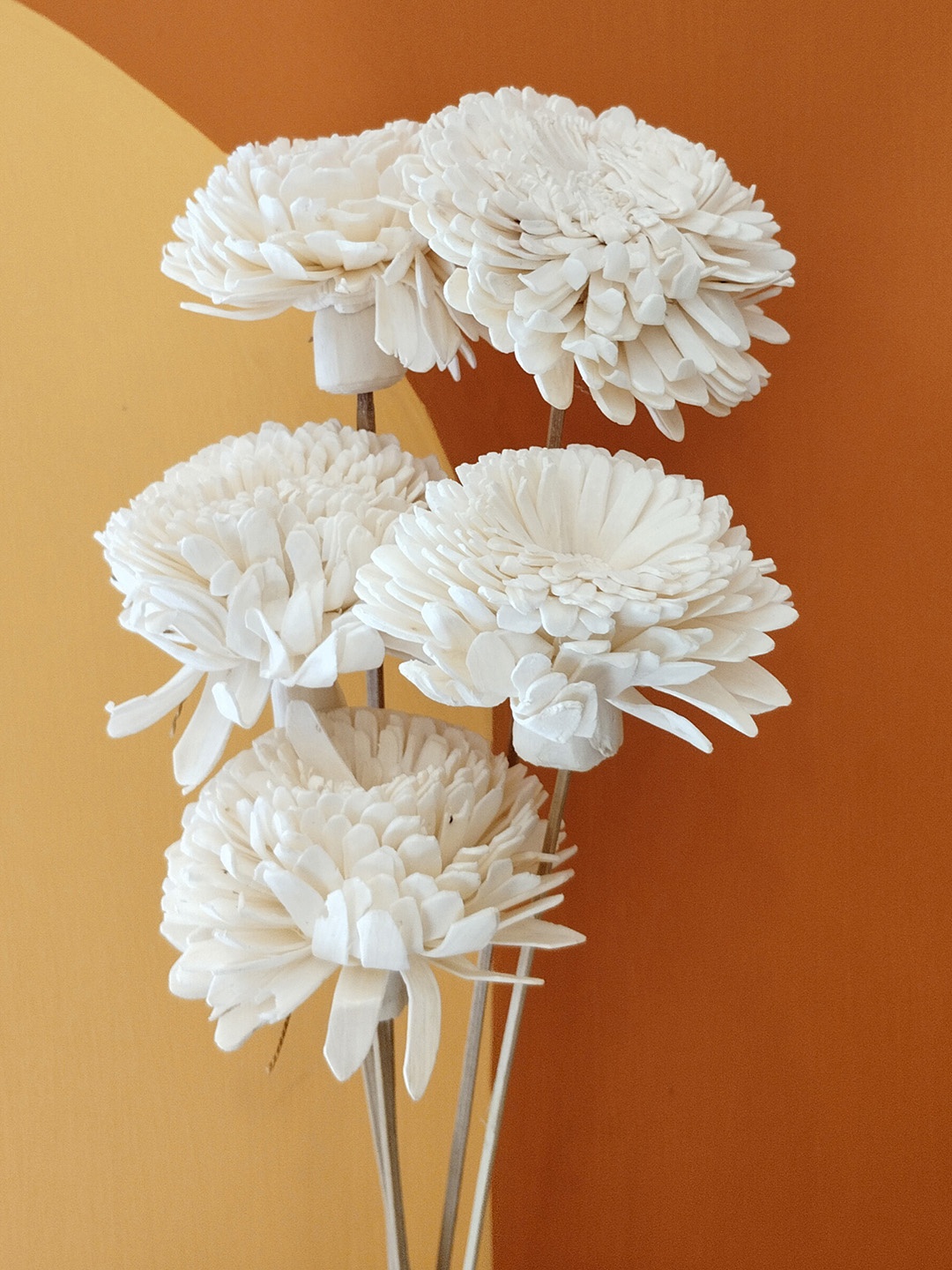 

Myntra Elegant Homes White 1 Bunch Dahlia Artificial Flower