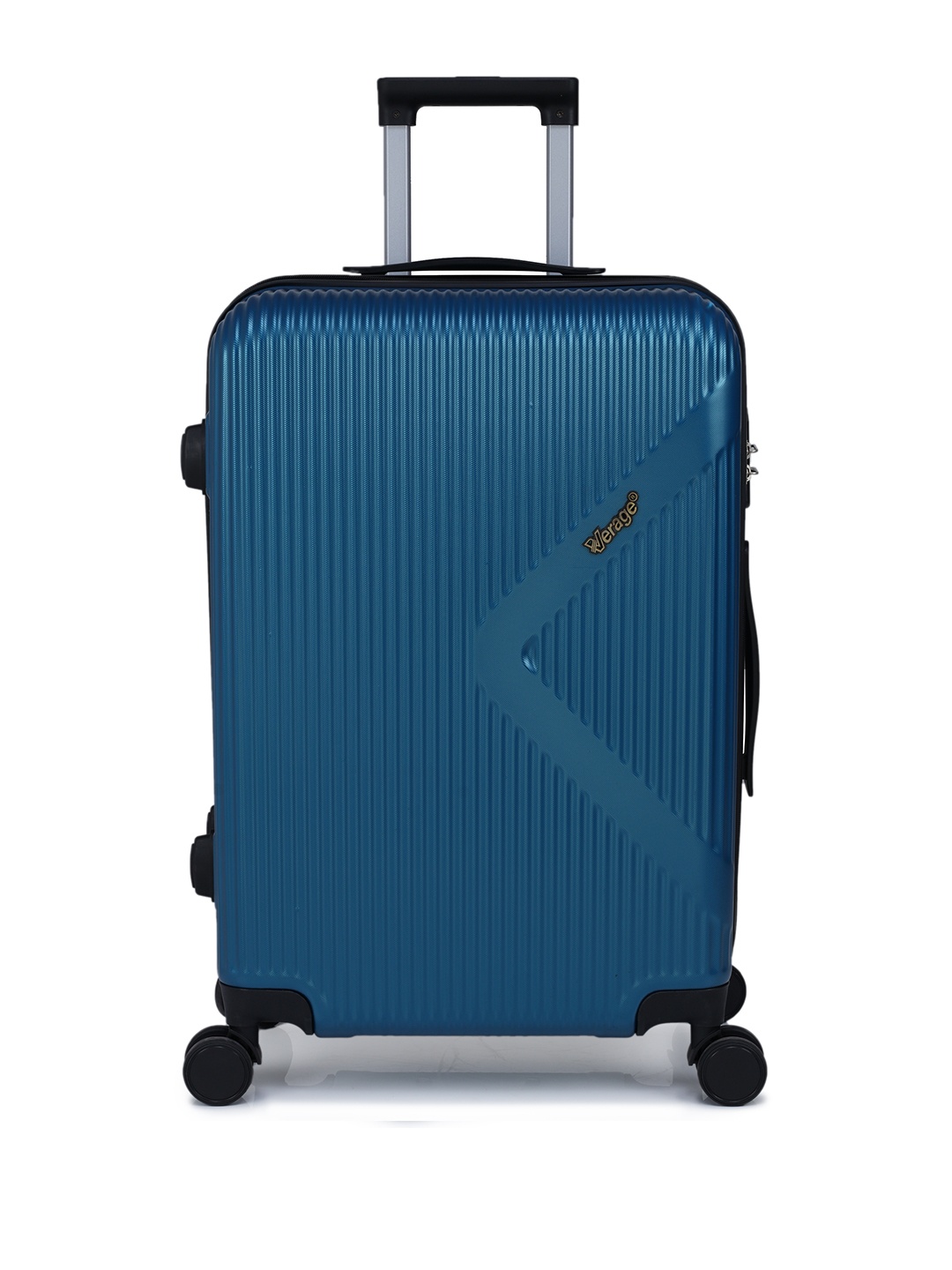 

VERAGE Brampton Textured Large Trolley Suitcase - 101 L, Blue