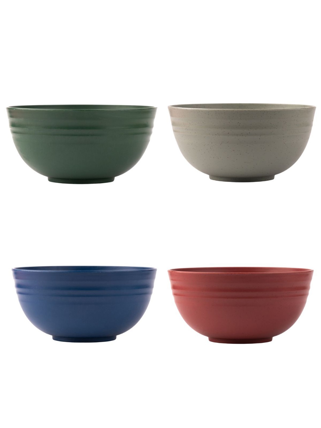 

IRIDA NATURALS Blue 2024 4 Pieces Dishwasher and Microwave Safe Serving Bowl