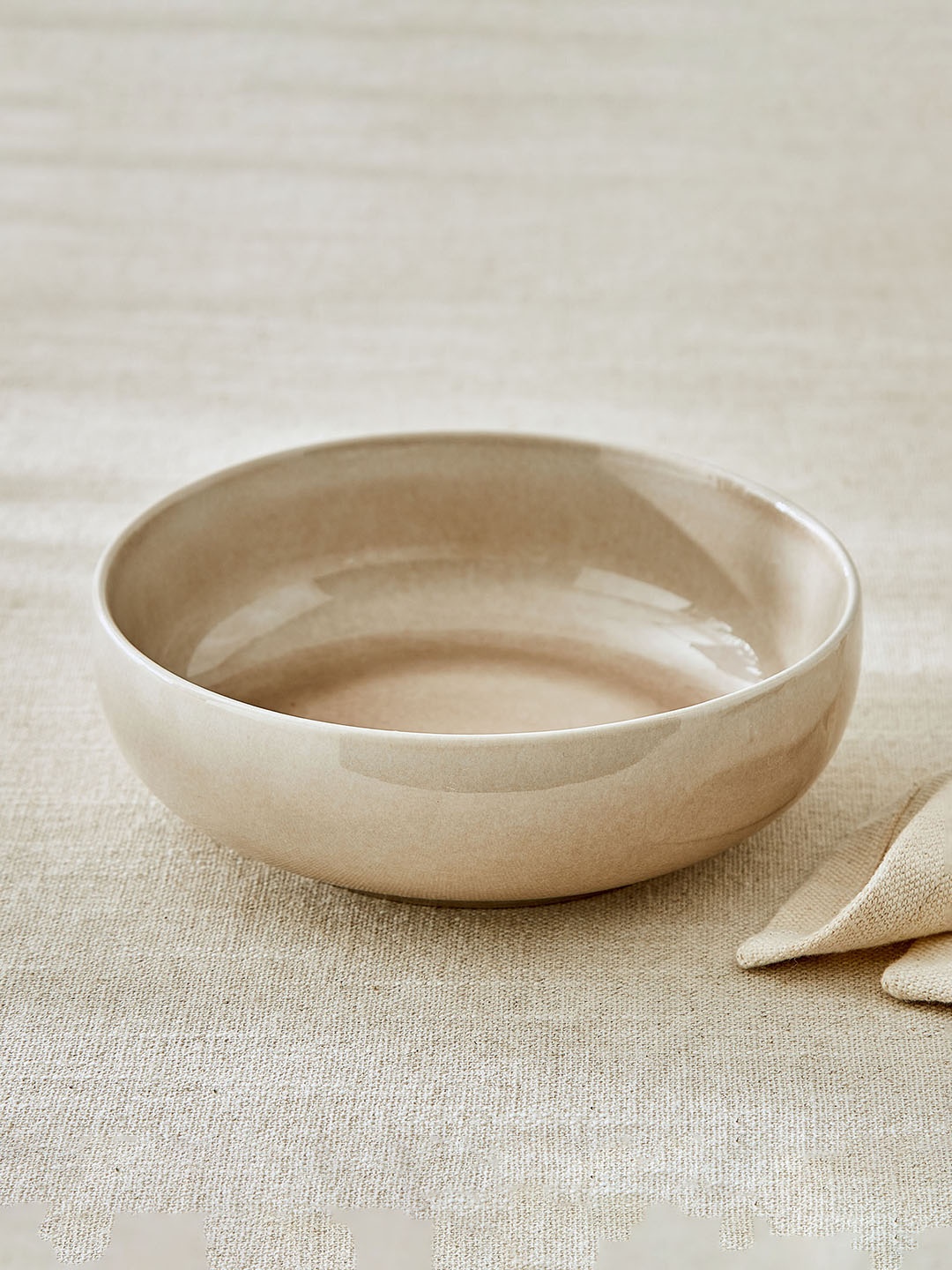

Home Centre Brown 2020 1 Pieces Stoneware Dishwasher and Microwave Safe Serving Bowl