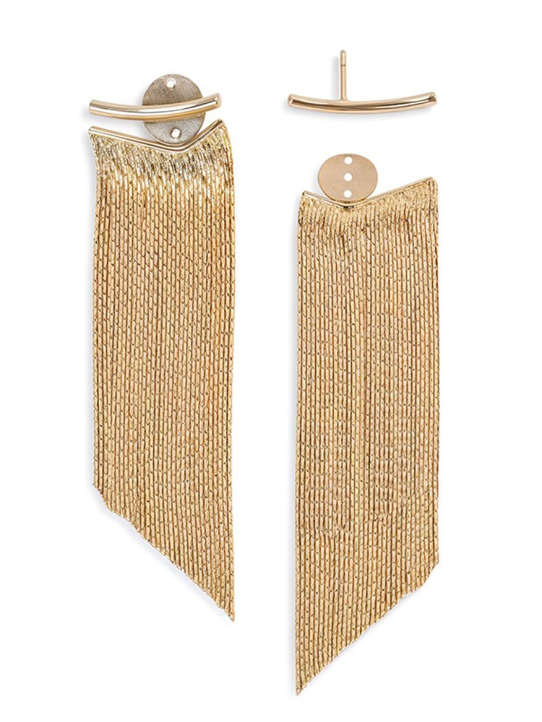 

Amalfa Contemporary Drop Earrings, Gold