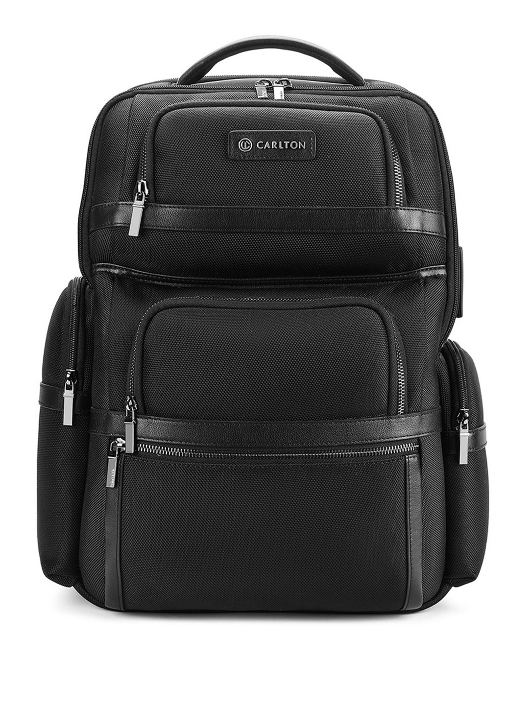 

CARLTON Unisex Backpack, Black