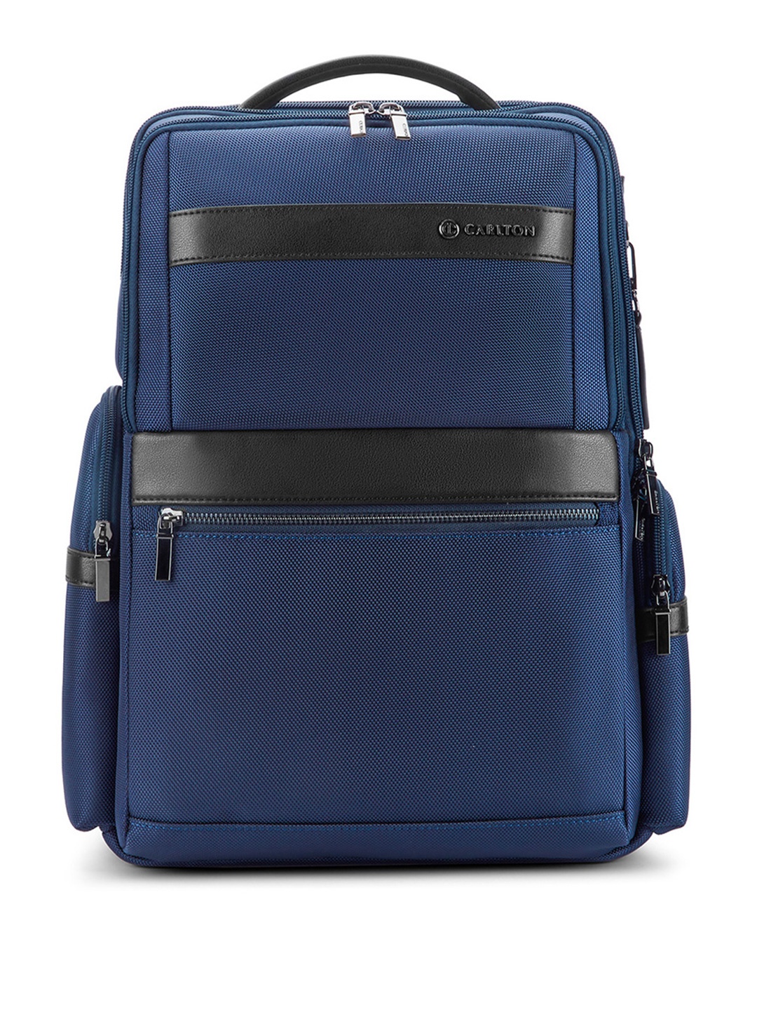 

CARLTON Unisex Solid Backpack, Navy blue
