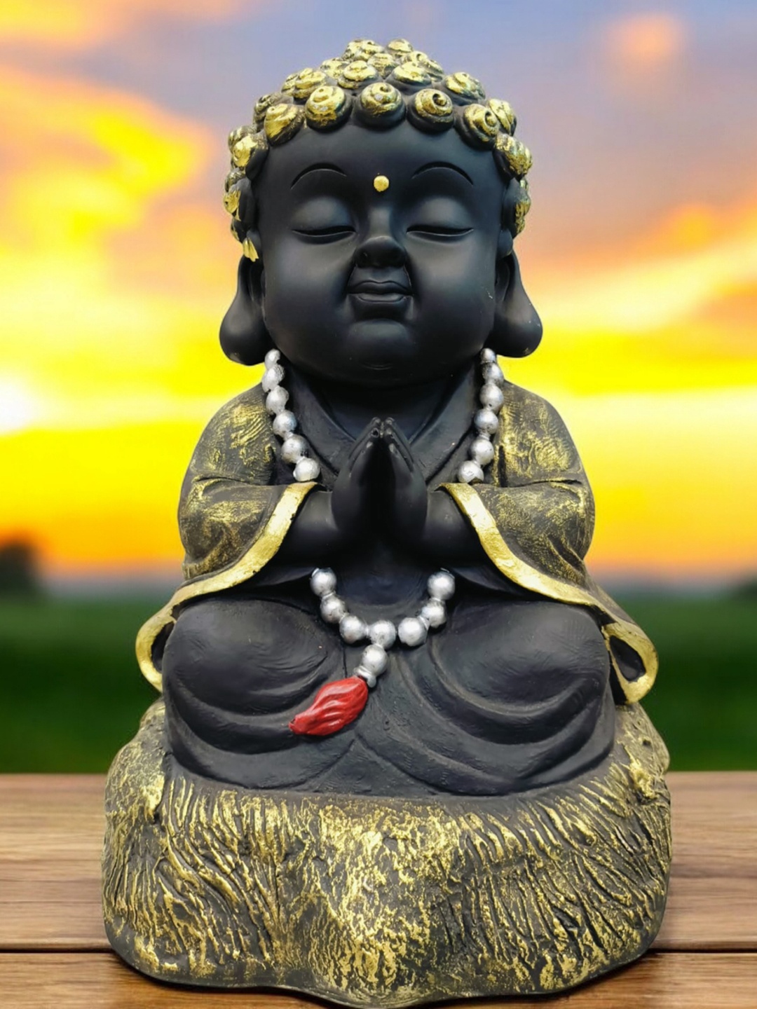 

SANKALAN CREATIONS Gold-Toned Figurine Showpiece
