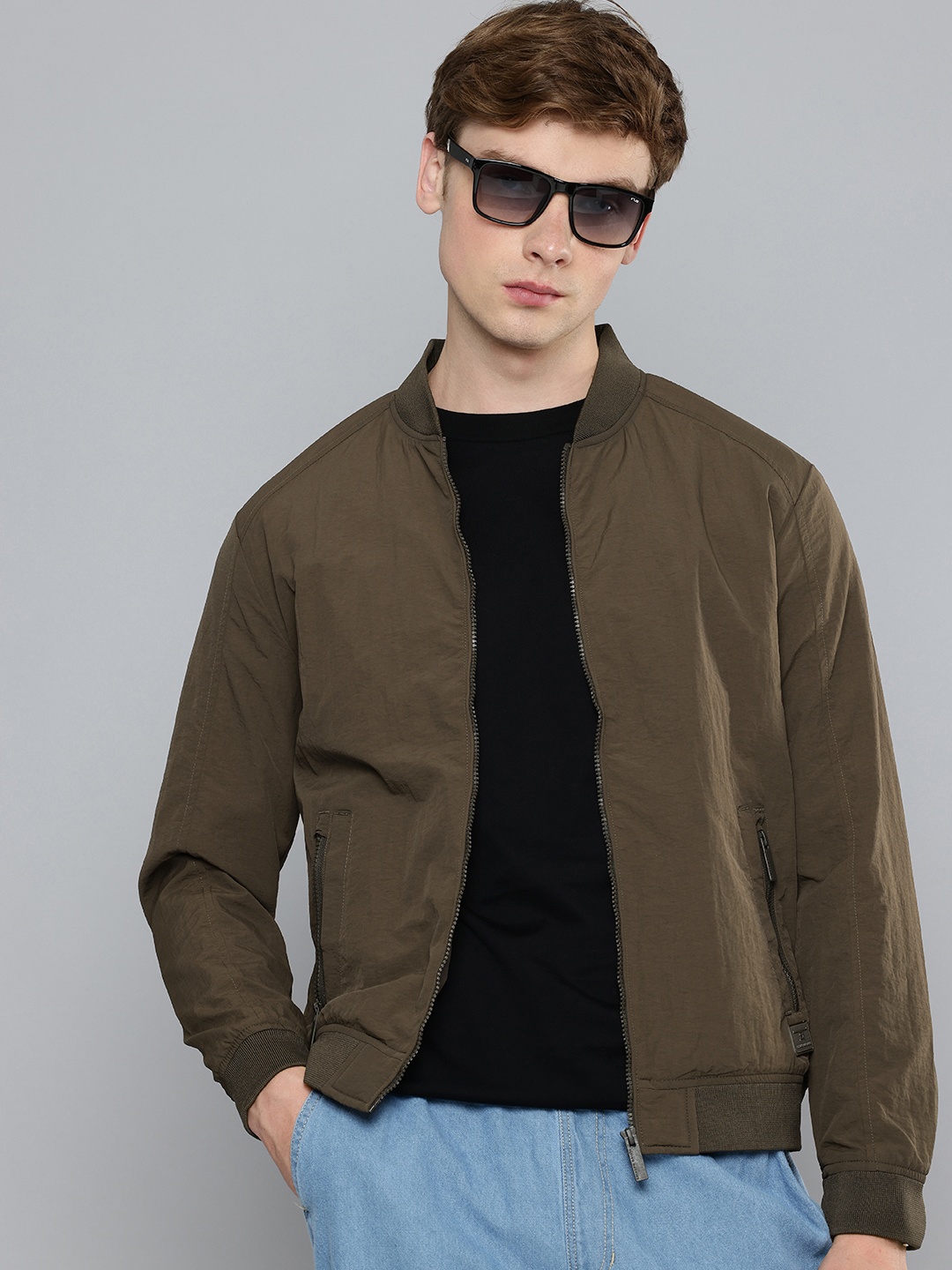 

Flying Machine Bomber Jacket, Olive