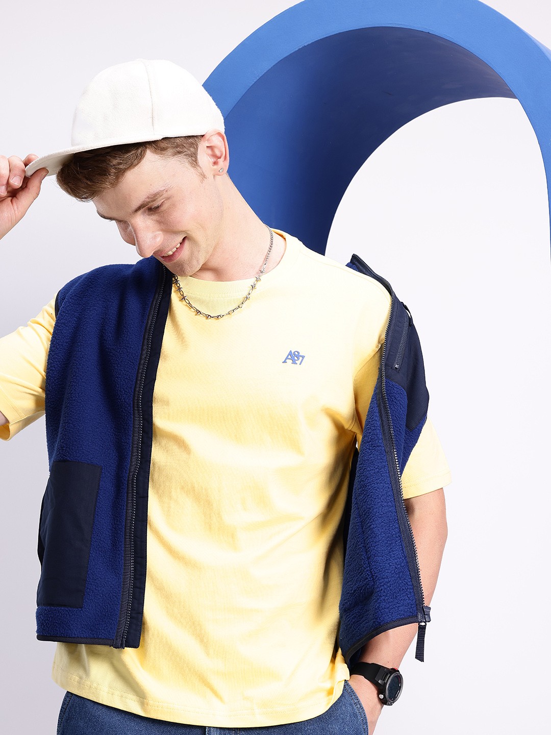

Aeropostale Pure Cotton Relaxed Fit T-shirt, Yellow