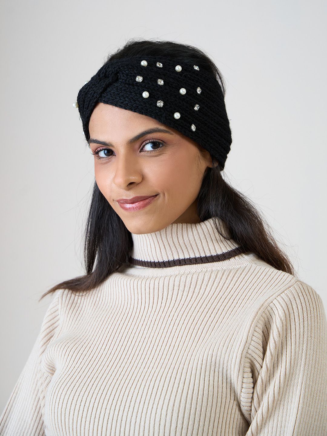 

ToniQ Women Chill Wrap Headband, Black