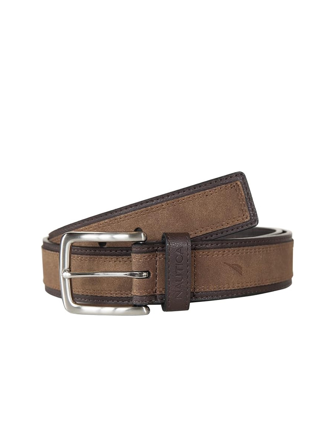 

Nautica Men Leather Belt, Brown