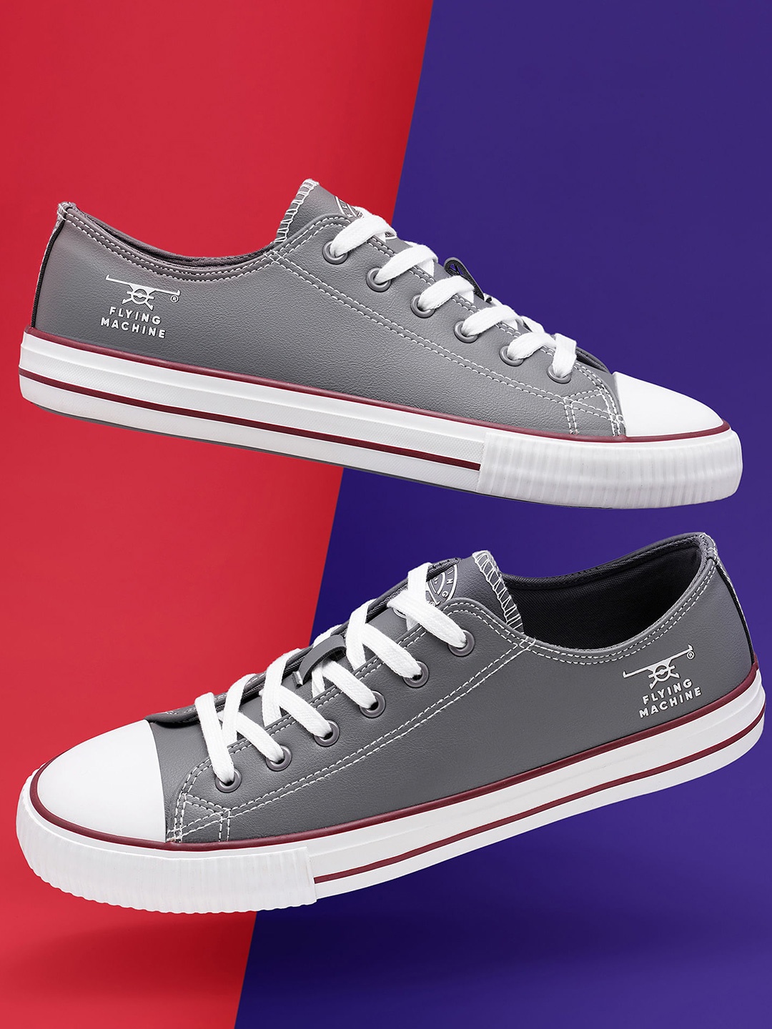 

Flying Machine Men Sneakers, Grey