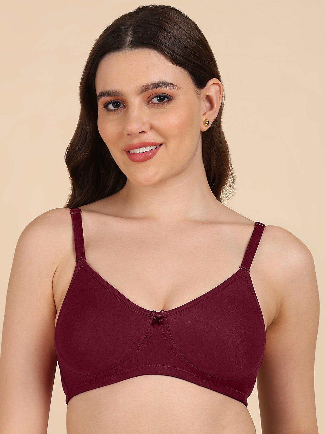 

DressBerry Bra Full Coverage, Burgundy
