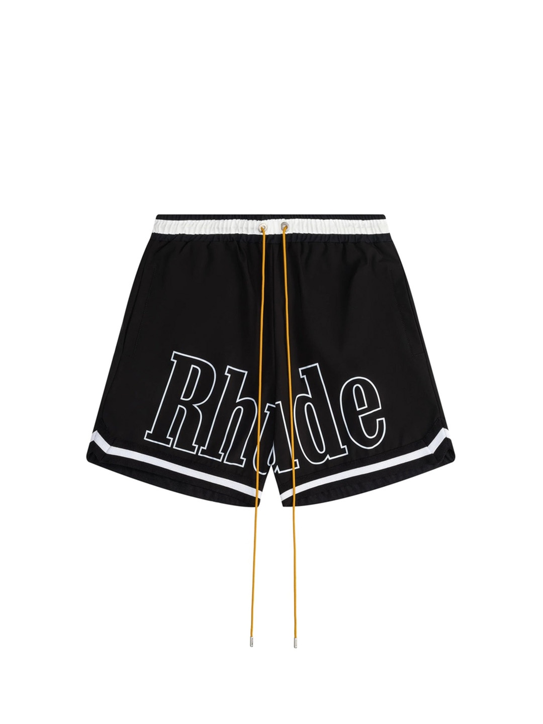 

Rhude Men Basketball Swim Short, Black