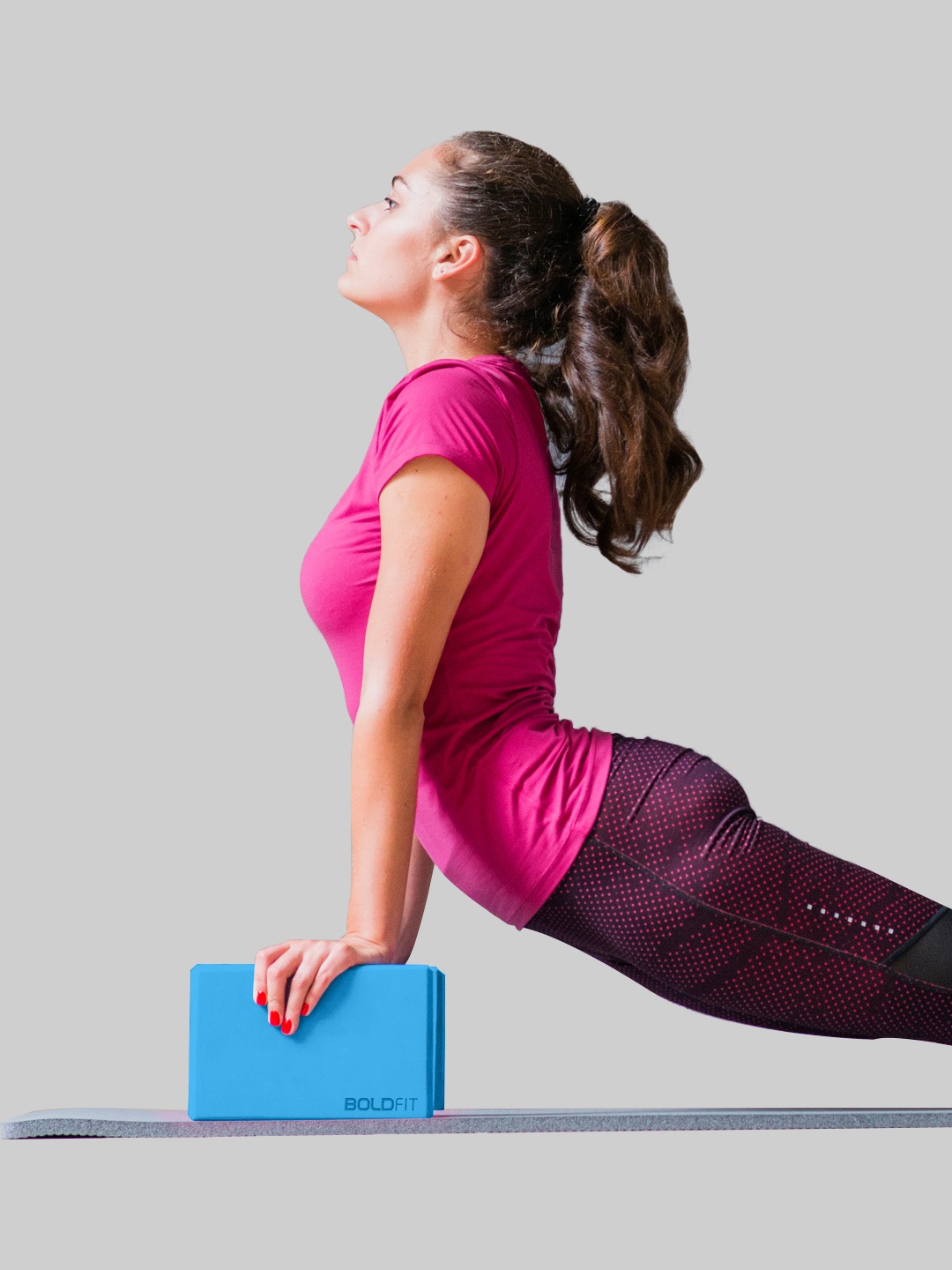 

BOLDFIT Yoga Block Workout Accessories, Blue