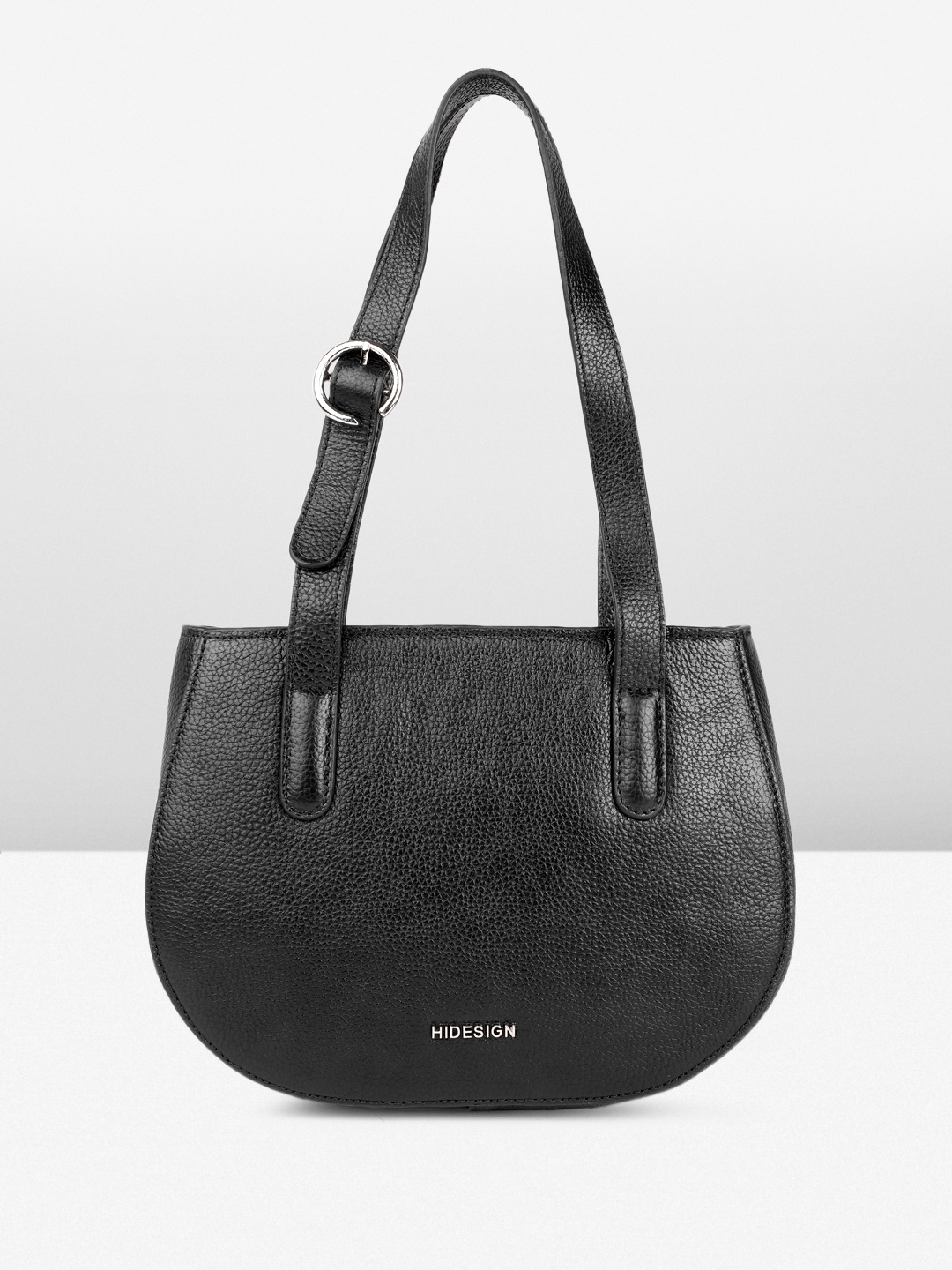 

Hidesign VIOLETTE 01 NEVADA Structured Shoulder Bag, Black