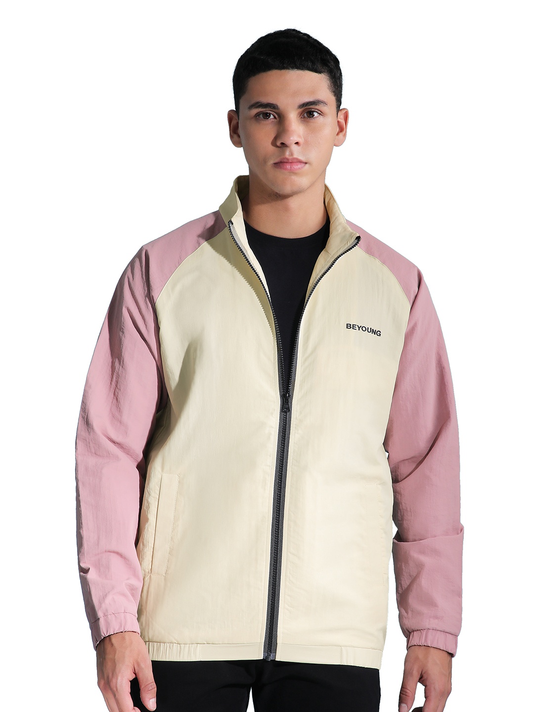 

Beyoung Men Woollen Tailored Jacket, Mauve