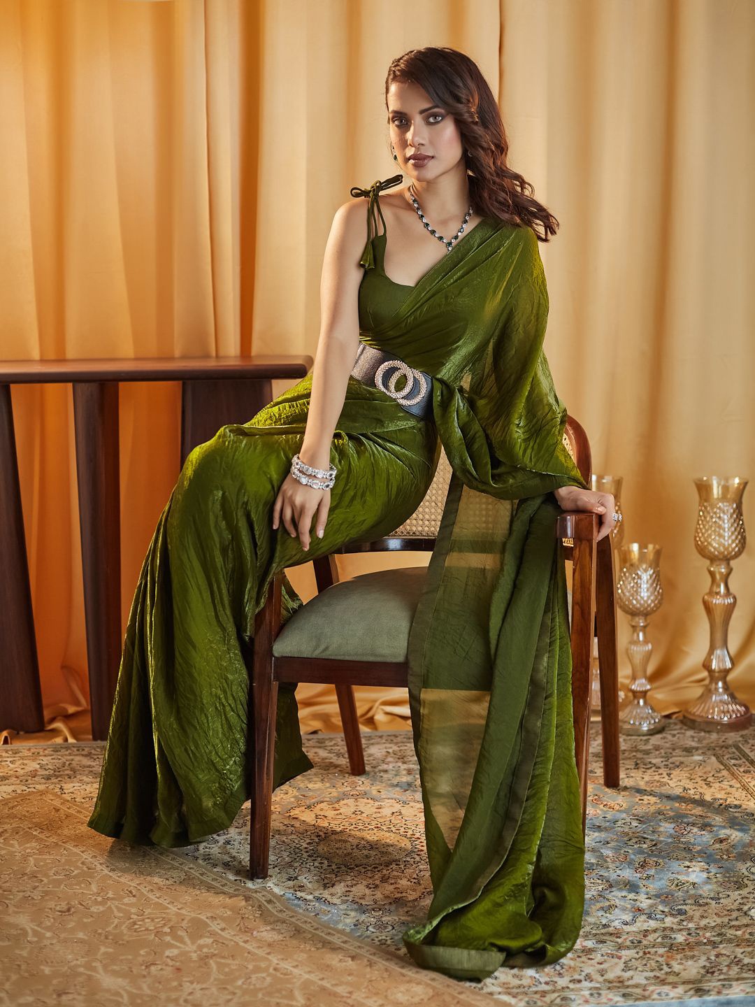 

kasee Saree, Green