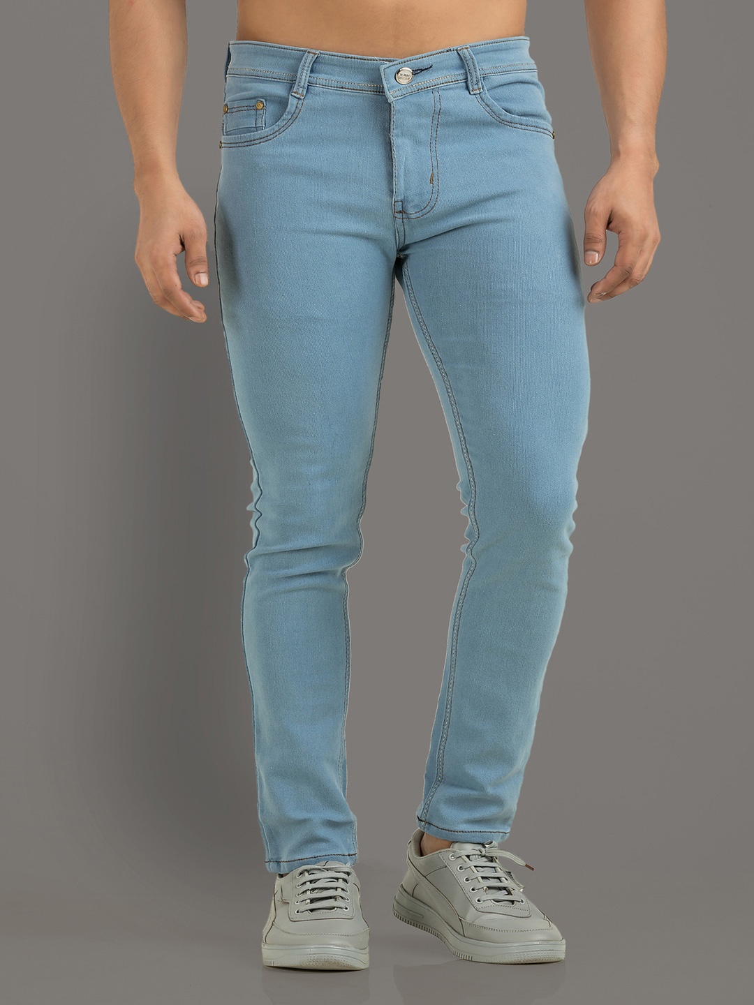 

Metronaut Men Comfort Slim Fit Stretchable Jeans, Blue