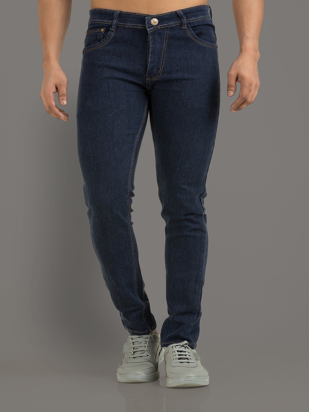 

Metronaut Men Comfort Slim Fit Stretchable Jeans, Blue