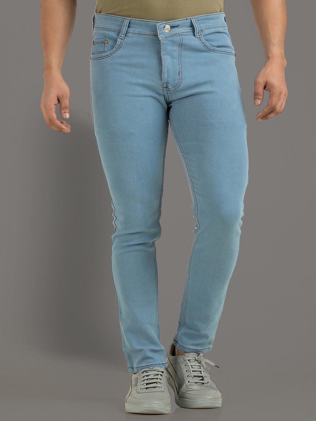 

Metronaut Men Comfort Slim Fit Stretchable Jeans, Blue
