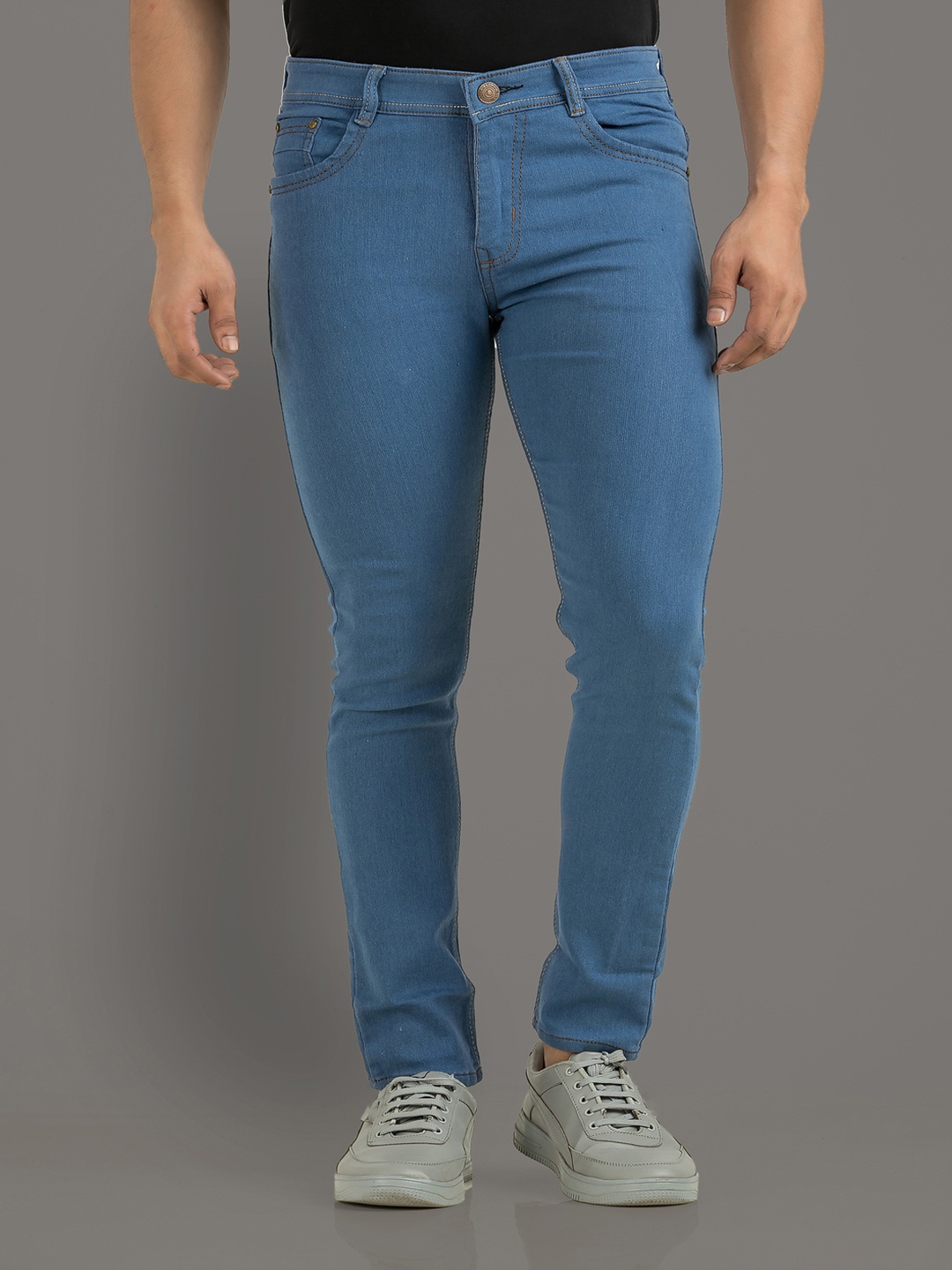 

Metronaut Men Comfort Slim Fit Stretchable Jeans, Navy blue