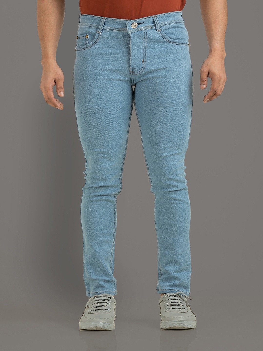 

Metronaut Men Comfort Slim Fit Stretchable Jeans, Blue