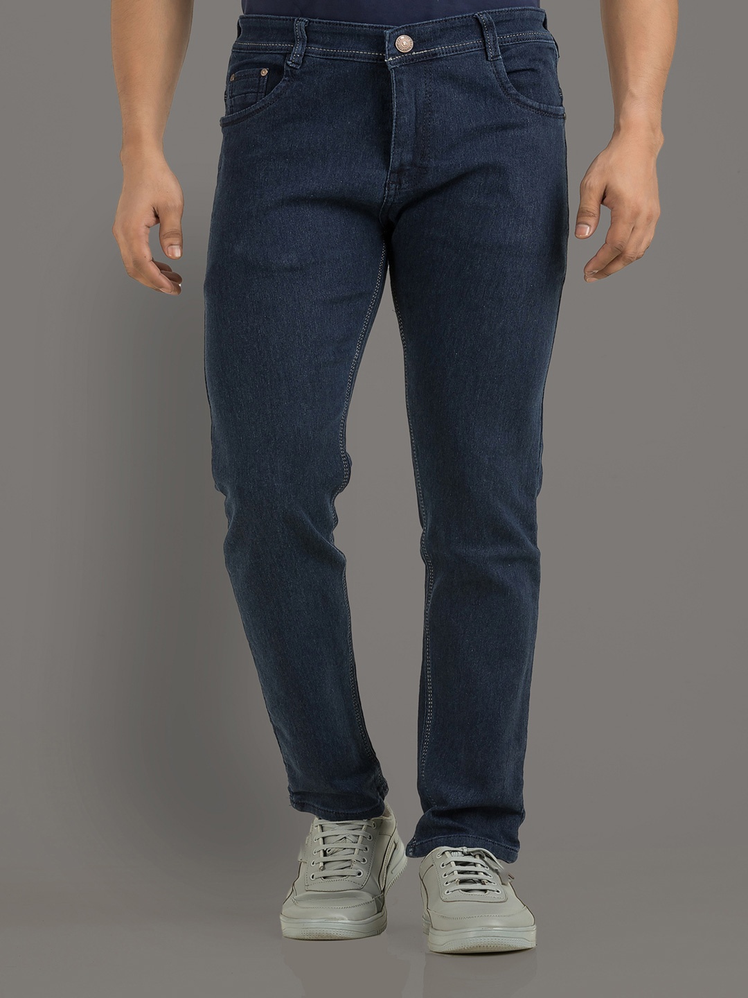 

Metronaut Men Comfort Slim Fit Stretchable Jeans, Blue