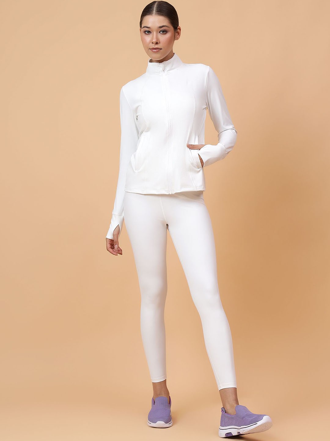 

Fitkin Women Fit Move Run Jacket, White