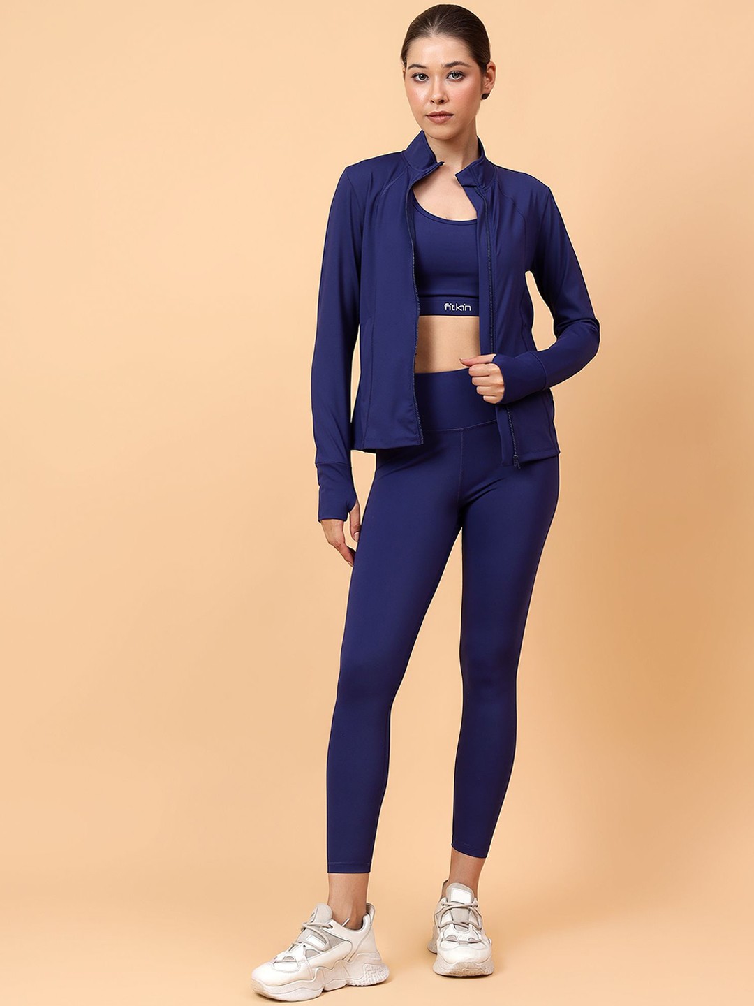 

Fitkin Women Fit Move Run Jacket, Blue