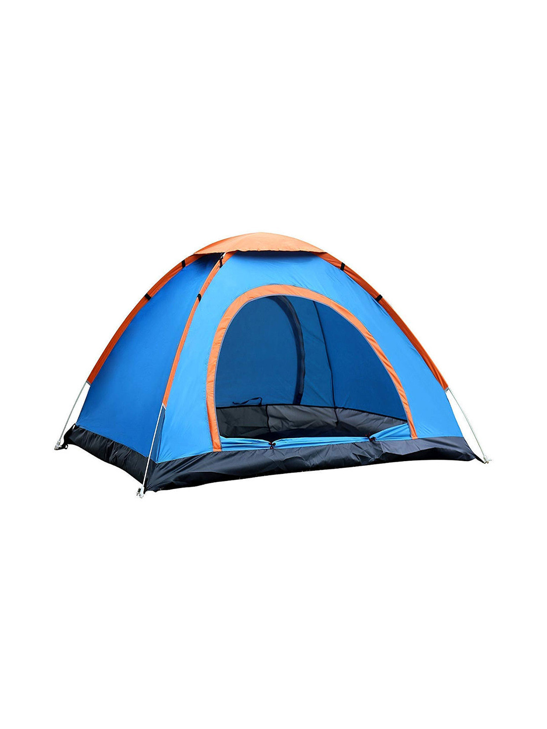 

KriShyam 4-Person Backpacking Camping Tent with Carrying Bag, Blue