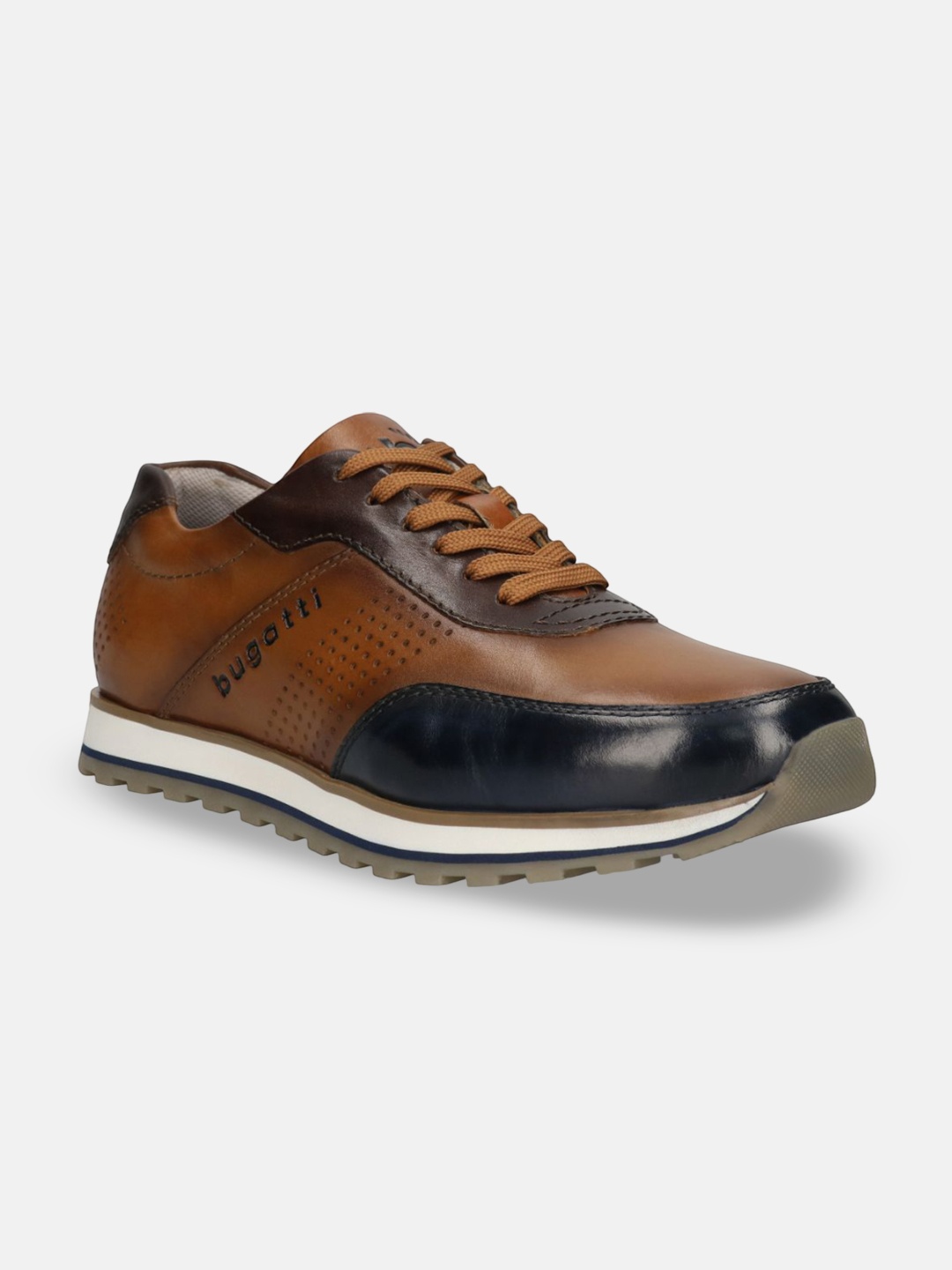

Bugatti Men Leather Sneakers, Blue
