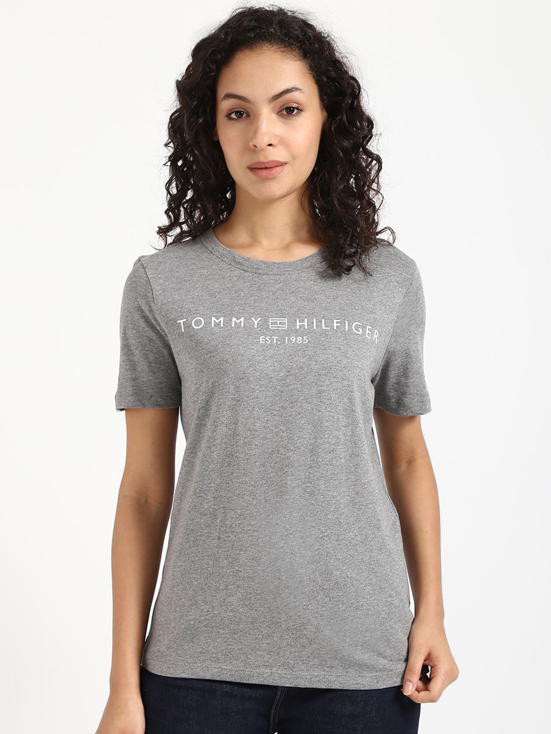 

Tommy Hilfiger Women T-shirt, Grey