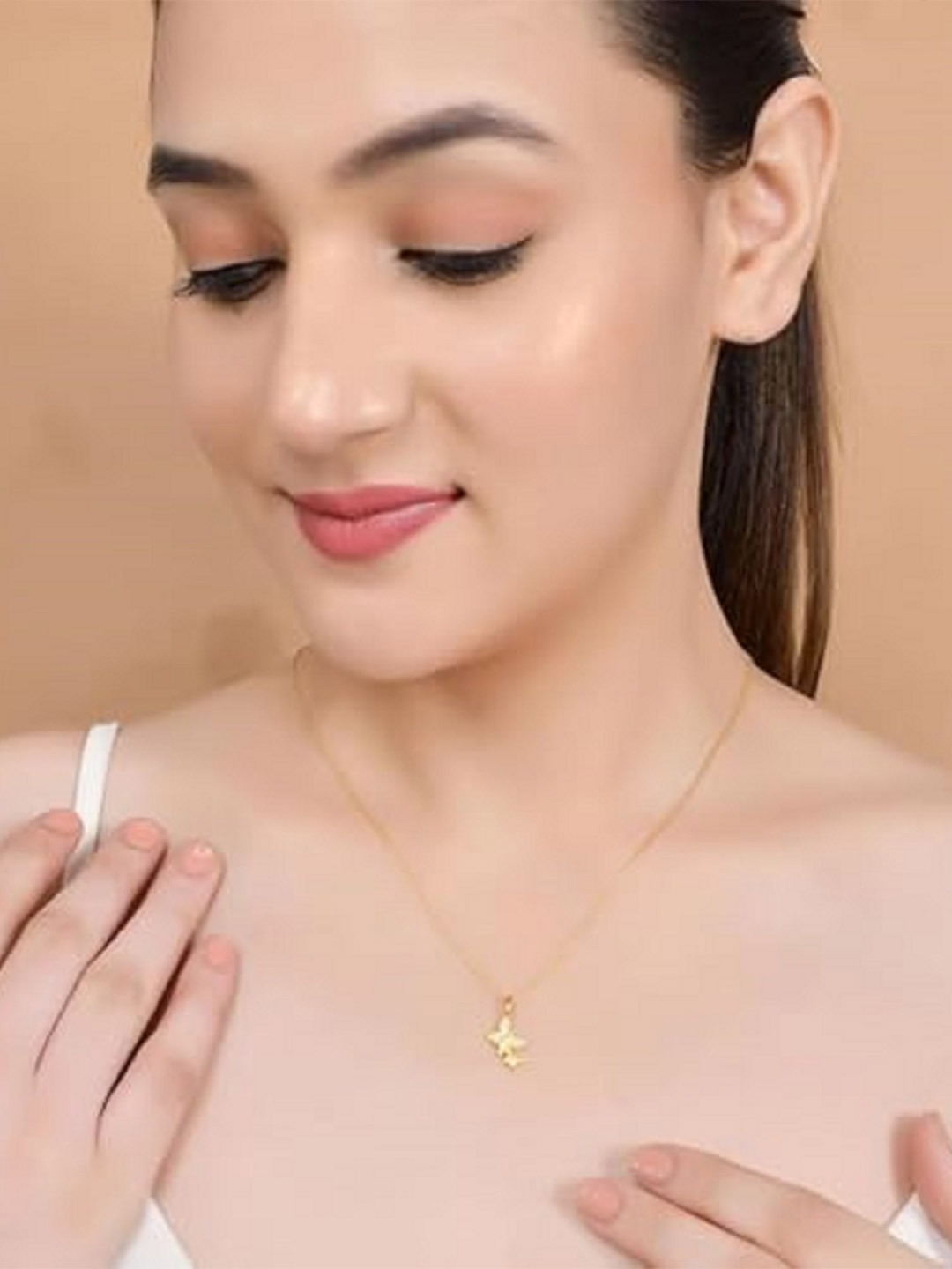 

ROOVI Sterling Silver Gold-Plated Necklace