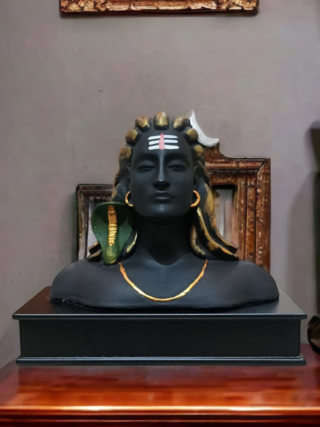 

Vrinban International Black Religious Figurine Showpiece