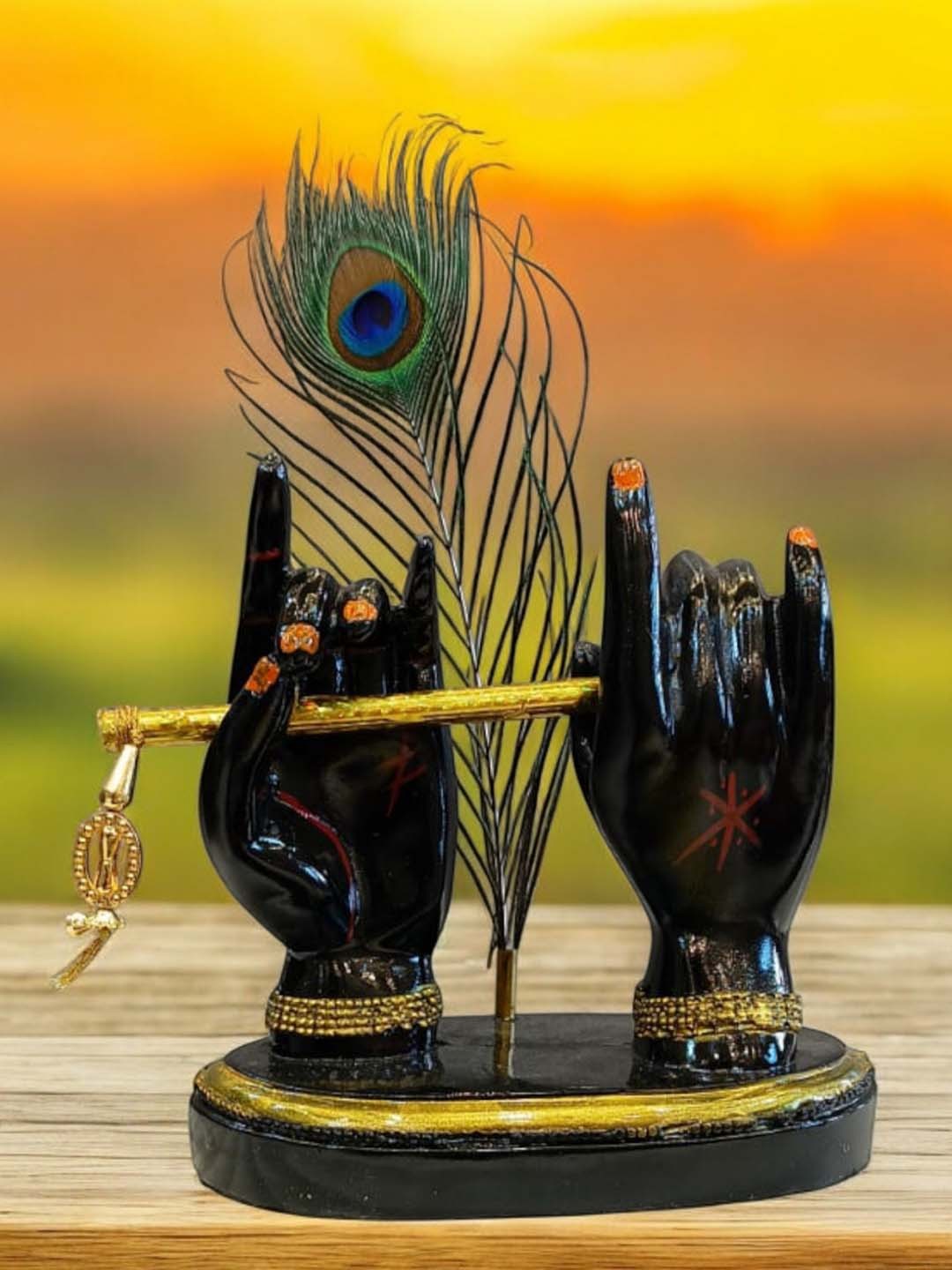 

Vrinban International Black Religious Figurine Showpiece