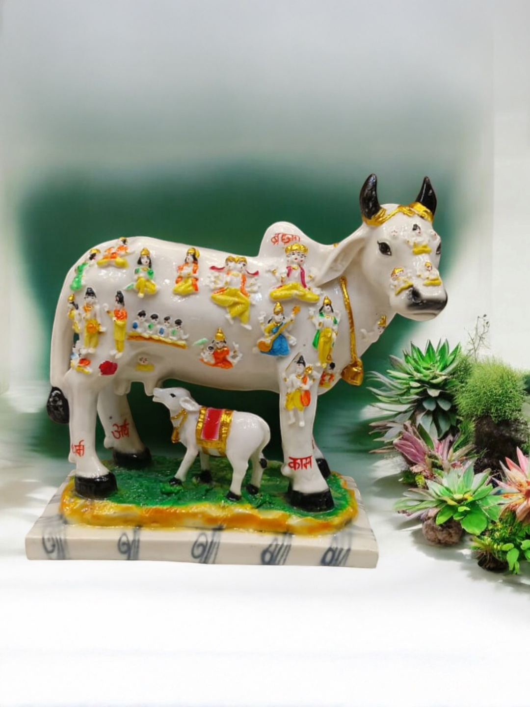 

Vrinban International White Figurine Showpiece