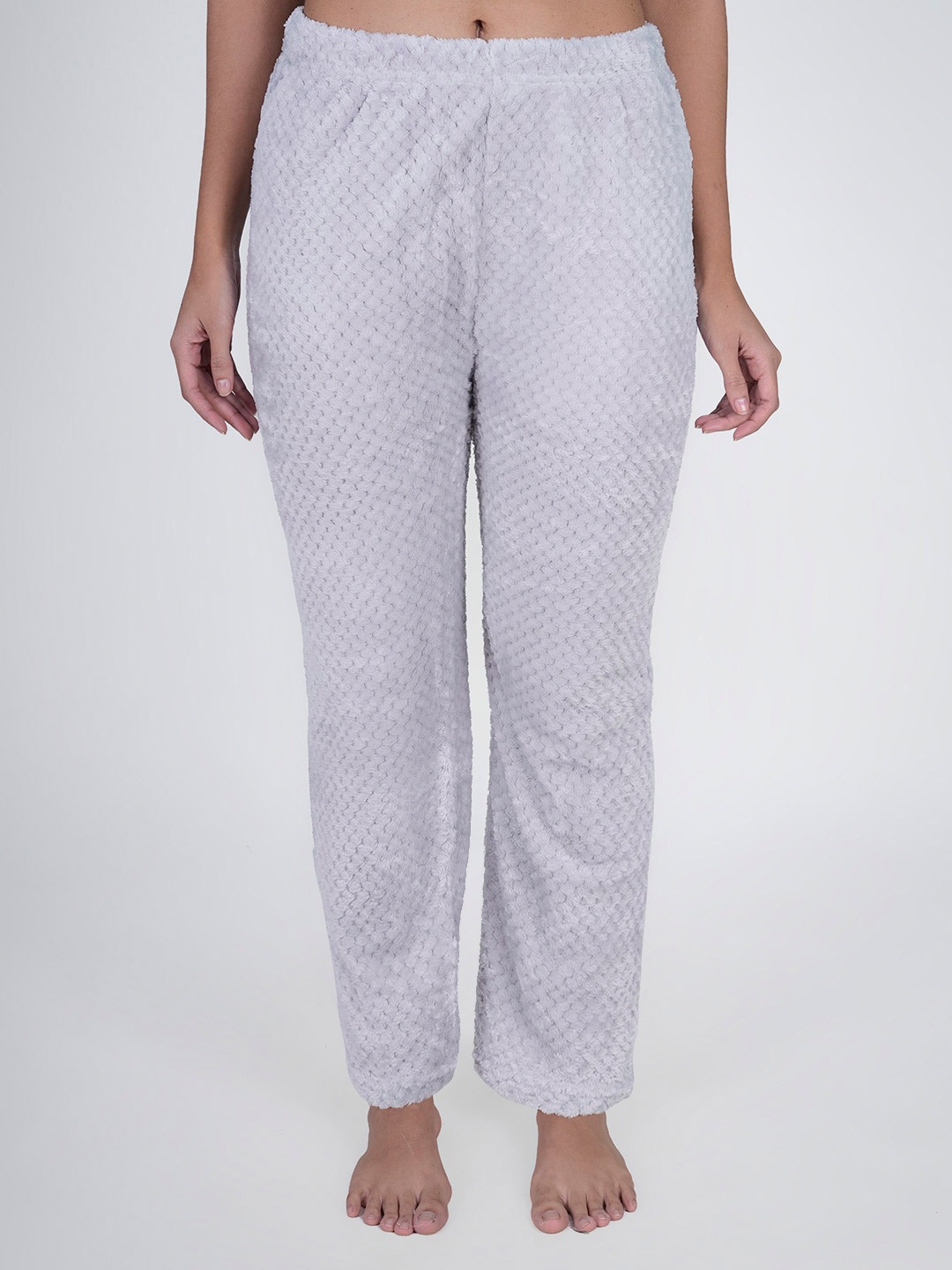 

Aartej Women Mid-Rise Lounge Pants, White