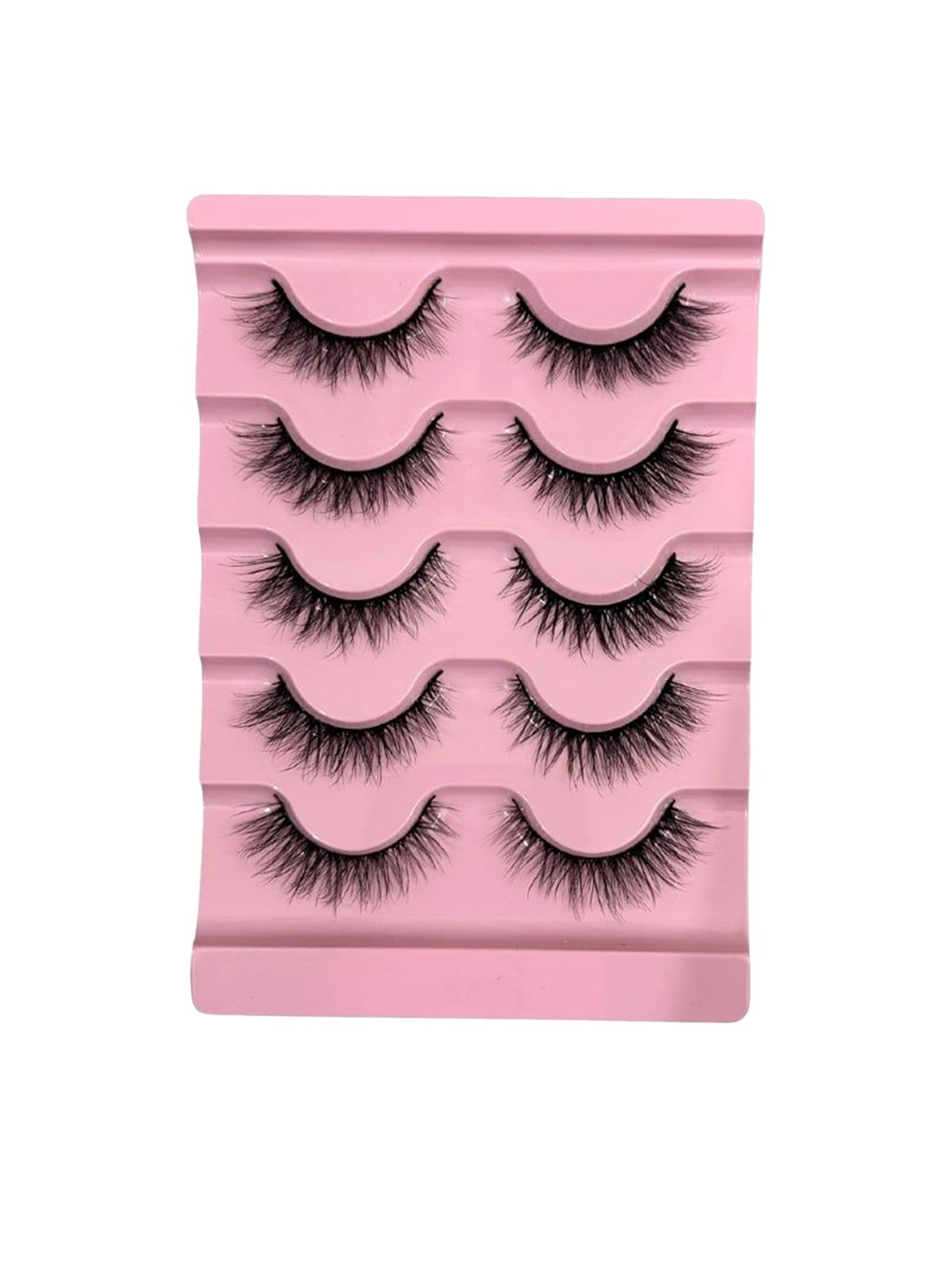 

BOMBAY VANITY 5 Pairs Eyelash Set- Posh Natural Glam, Black