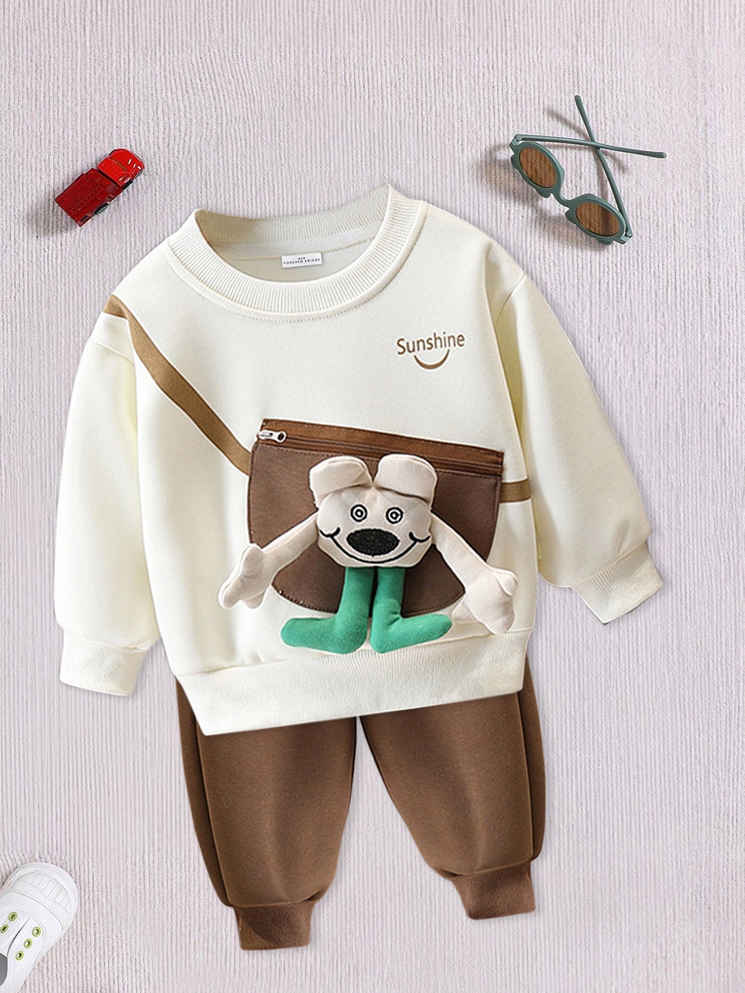 

FOREVER FRIDAY Boys Printed, Brown