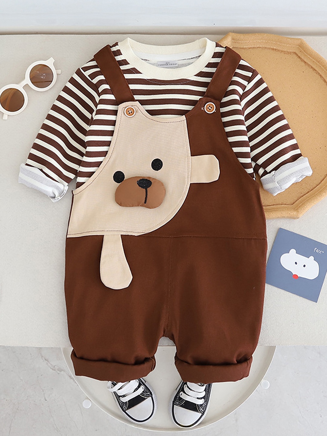 

FOREVER FRIDAY Boys Printed, Brown