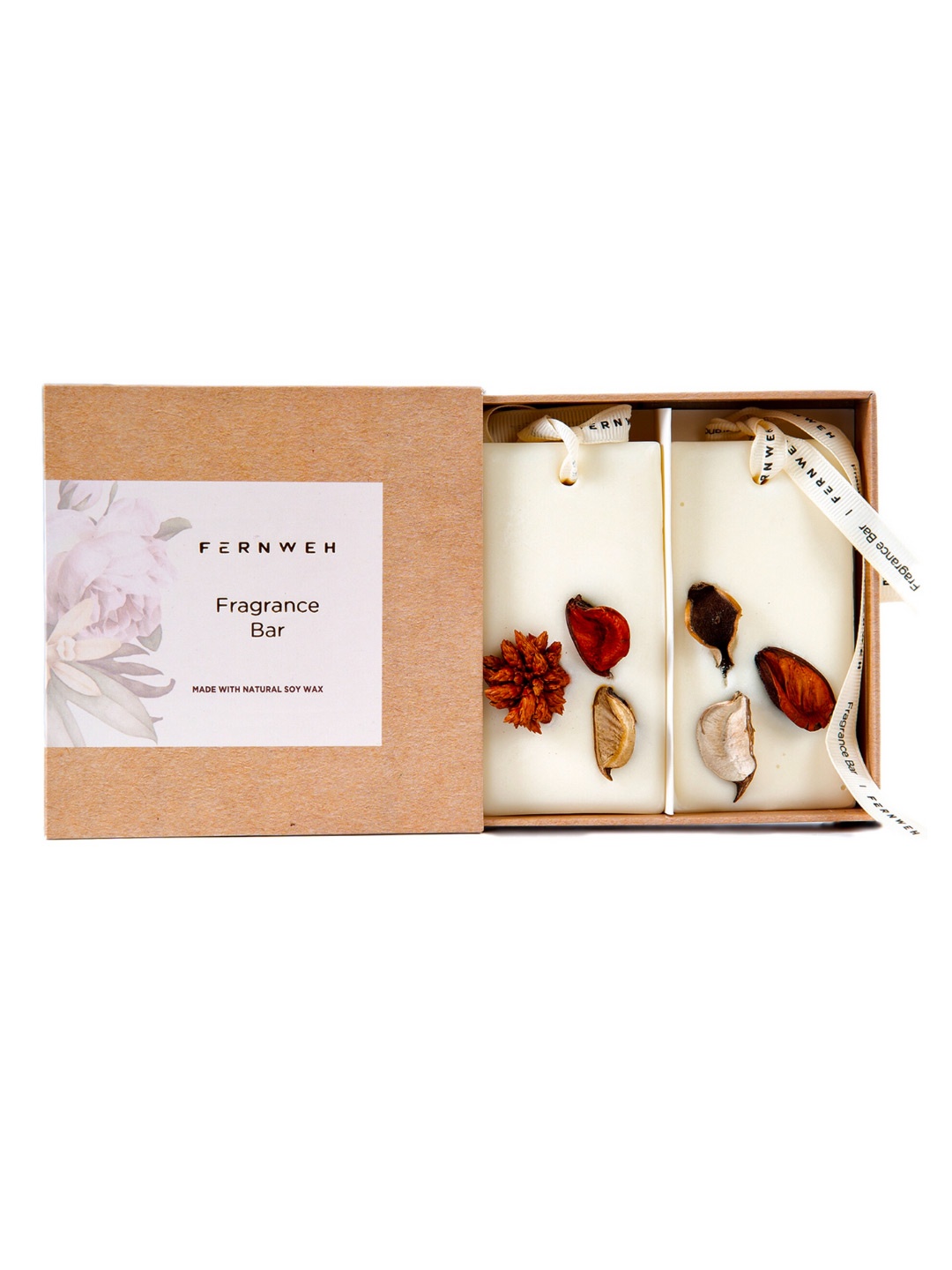 

Fernweh Set Of 2 Fragrance Bars, White