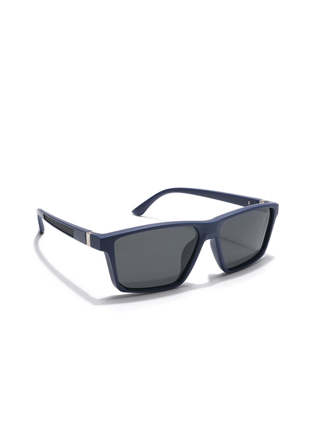 

Eyejack Unisex Rectangle Sunglasses with Polarised and UV Protected Lens, Black